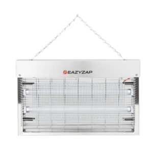 Eazyzap Energieeffizienter Insektenvernichter aus Edelstahl mit LED für 100 m²