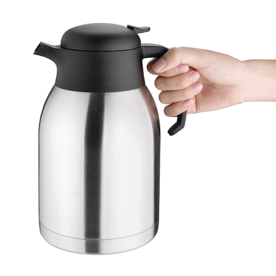 Olympia Edelstahl Isolierkanne 2L