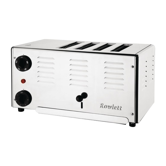 Rowlett Premier 4-Schlitz-Toaster mit extra DuraHeat Elementen