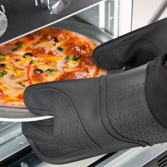 Vogue Silikon-Ofenhandschuh mit Ärmel