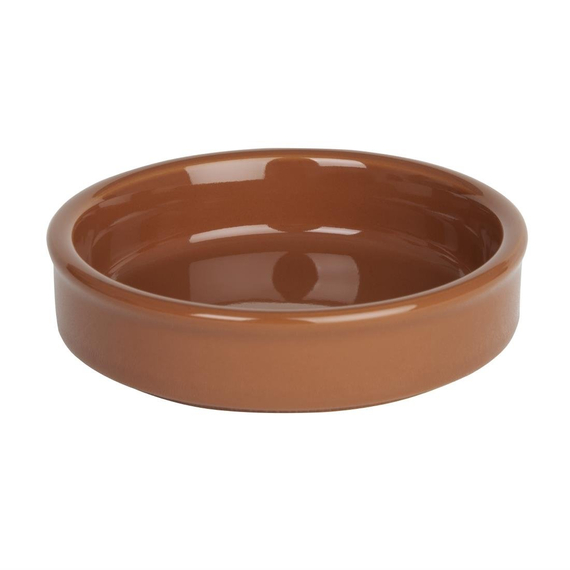 Olympia Rustic Tapasschalen Terrakotta 10,2cm (6 Stück)