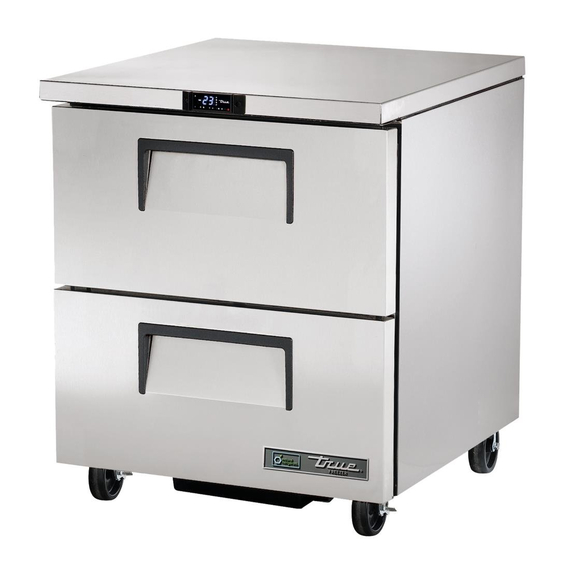 True Unterbau-Gefrierschrank mit 2 Schubladen TUC-27F-D-2-HC