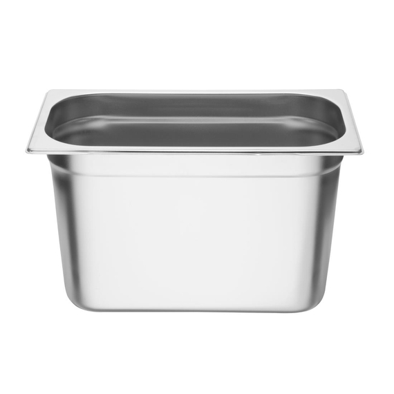 Vogue GN-Behälter Edelstahl 20cm GN1/3