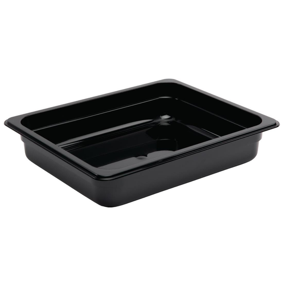 Vogue GN-Behälter GN1/2 schwarz 65mm