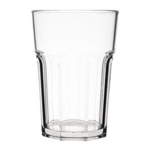 Olympia Kristallon Orleans Polycarbonat-Becher 390ml (12 Stück)