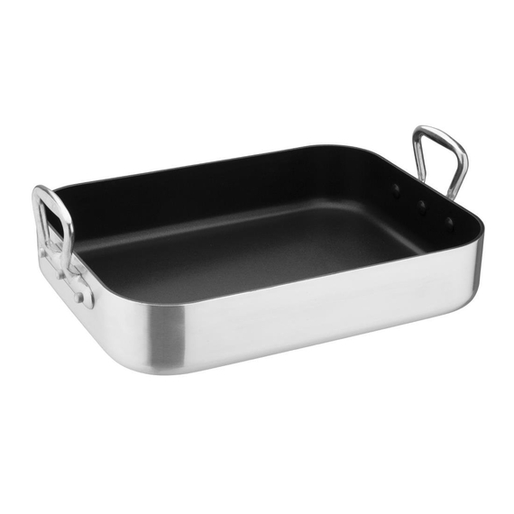 Vogue Non-Stick Bräter Aluminium 40x30x8cm
