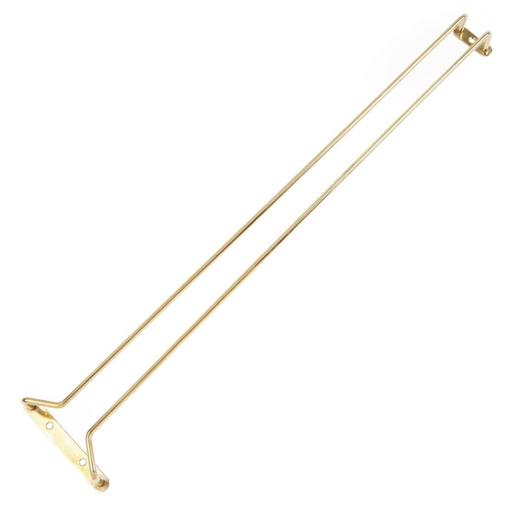 Gläserschiene Messing 61cm