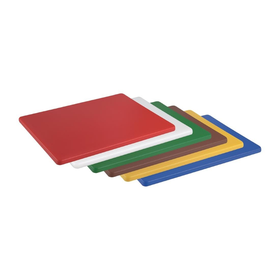 Hygiplas LDPE Schneidebrett grün 30,5x22,9x1,2cm