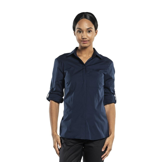 Chaud Devant Damen UFX Bluse, Marineblau, XS