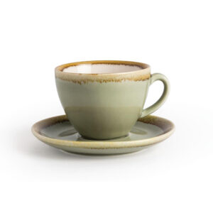 Olympia Kiln Cappuccinotassen Moos 23cl (6 Stück)