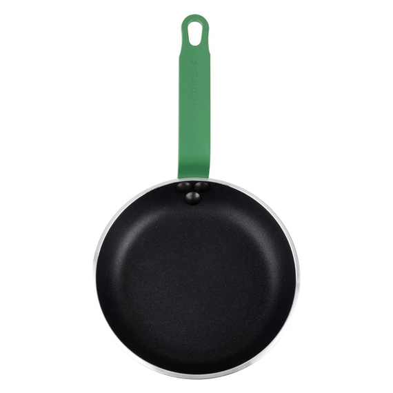 Hygiplas Teflon Platinum Plus Antihaft-Pfanne 200mm grüner Griff