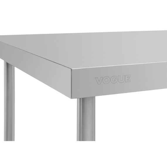 Vogue Central Island Zubereitungstisch aus Edelstahl 180cm