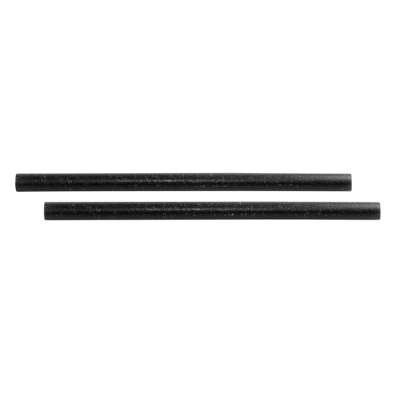 Sier Einwegprodukte Refork gerader Strohhalm schwarz ø 8 mm / 15cm (100 Stück)