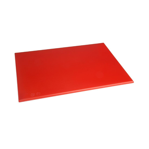Hygiplas standard Schneidebrett mit hoher Dichte rot