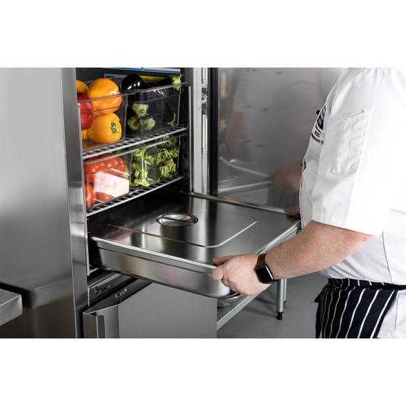 Polar U-Serie Premium Kühlschrank mit Gefrierfach 600Ltr