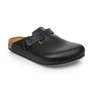 Birkenstock Boston Super Grip Clogs schwarz Größe 41