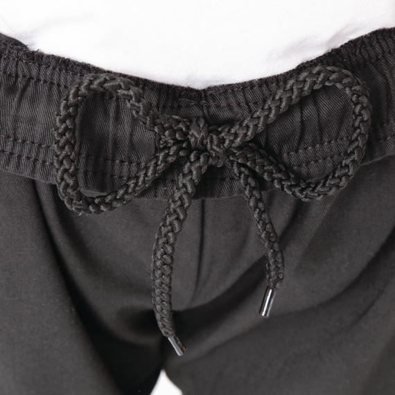 Nisbets Essentials Chef-Hose Schwarz M