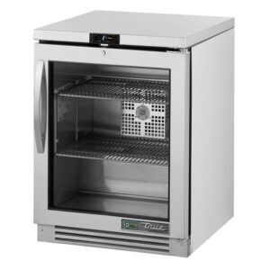 True Unterbaukühlschrank mit 1 Glastür und Flügeltür TUC-24G-HC-FGD01