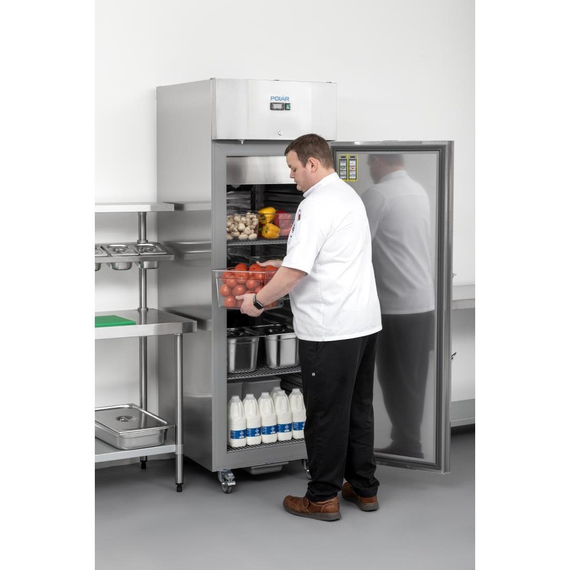 Energieeffizienter eintüriger Standkühlschrank der Polar U-Serie, 700 l