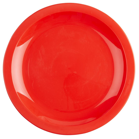 Olympia Kristallon Teller rot 23cm (12 Stück)