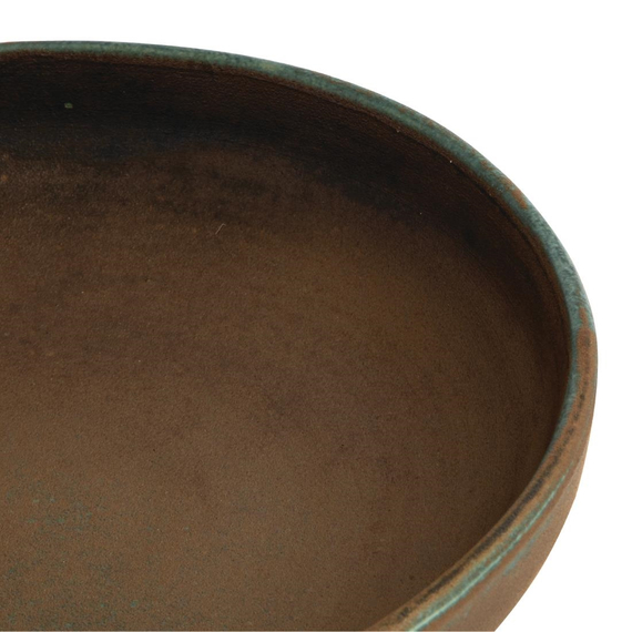 Olympia Canvas Schale mit hohem Rand dunkelgrün 23cm (6 Stück)