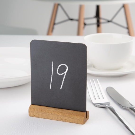 Olympia Mini Elegante Tischtafel 100(H) x 80(B)mm (4 Stück)