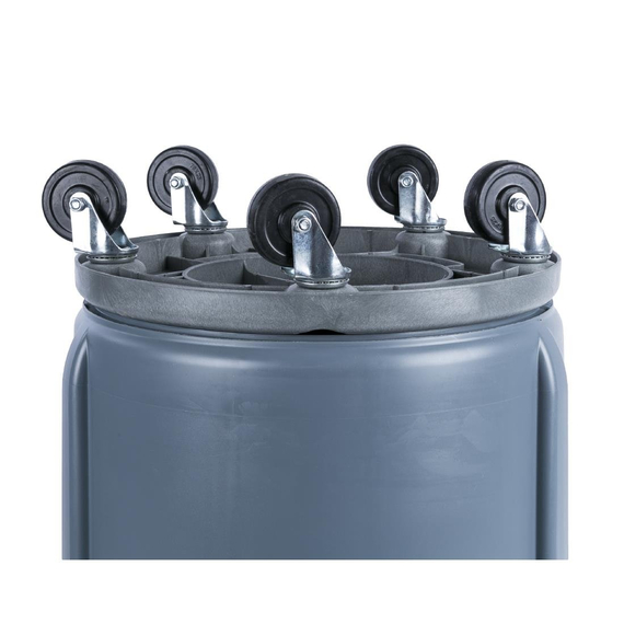 Rubbermaid BRUTE Abfalleimer grau 121L