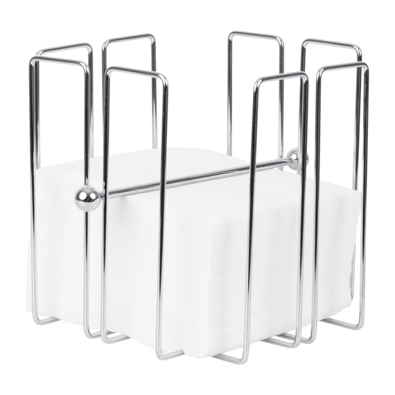 Olympia Serviettenhalter mit Gewicht 19 x 19cm