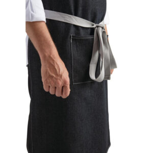 Southside Denimlatzschürze schwarz
