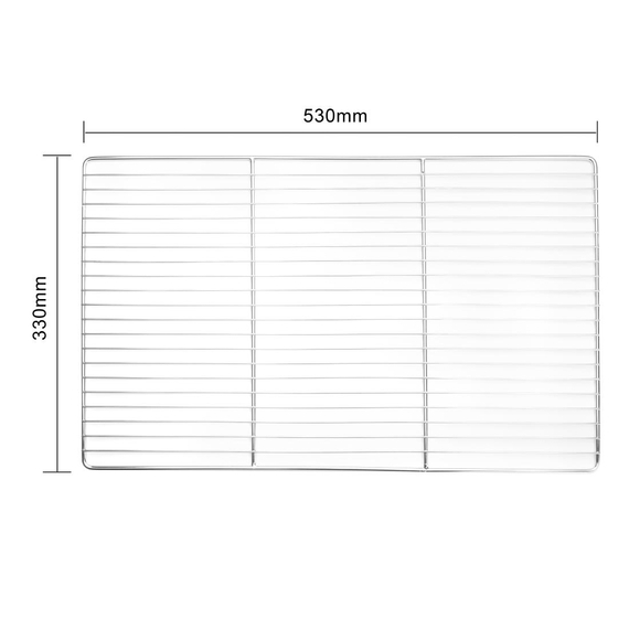Vogue Edelstahlrost GN1/1 53 x 33cm