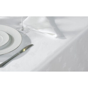 Mitre Luxury Luxor Tischdecke weiß 135 x 230cm