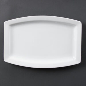 Olympia Whiteware rechteckige Teller 32 x 21cm (6 Stück)
