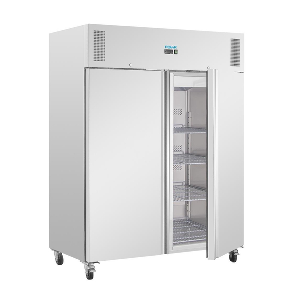 Polar U-Series Doppel-Tür Aufrecht-Gefrierschrank 1300Ltr