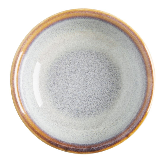 Olympia Drift Grau Schlichte Dipschalen 78mm (8 Stück)