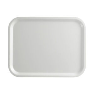 Cambro Capri Tablett Glatte Oberflaeche Weiß 340x460mm