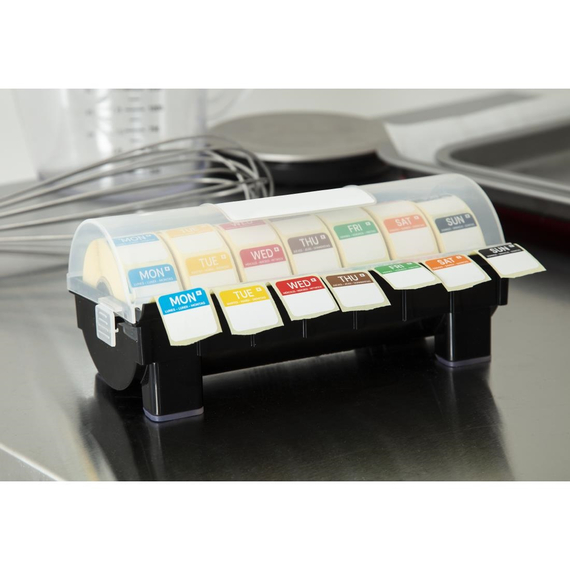 Hygiplas Etikettenset 2,5cm mit Spender