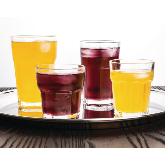 Olympia Orleans halbgetafelte Longdrinkgläser 28,5cl (12 Stück)