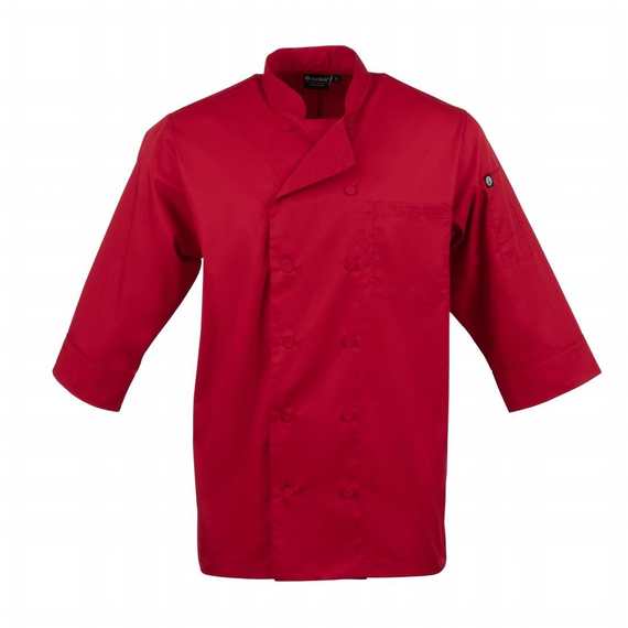 Chefkoch Unisex Jacke Rot M
