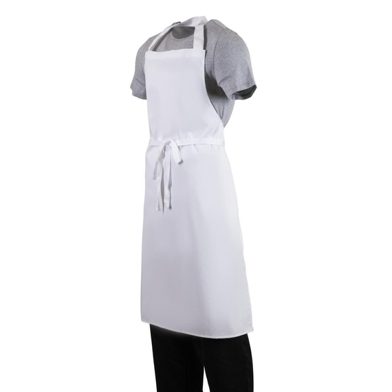Whites Latzschürze weiß XL