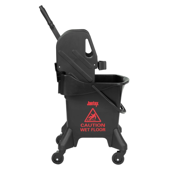 Jantex 20Ltr Hoher Wischeimer mit Wringer - Roter Druck