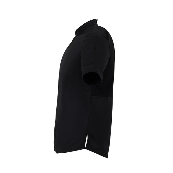 Southside Harlem Kurzarm-Kochjacke, Schwarz, Größe S