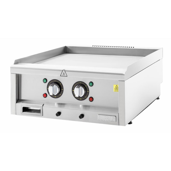 Elektrische Zweizonen-Grillplatte der Buffalo 600-Serie, 600 mm