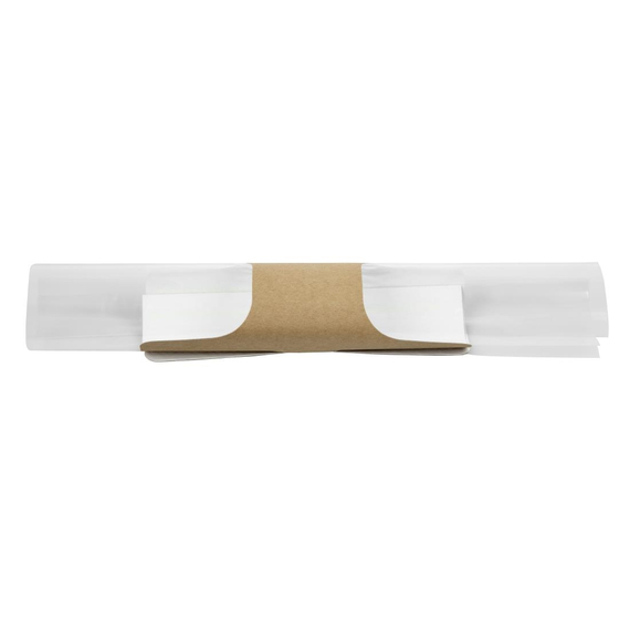 Colpac Recycelbare Baguette-Verpackungen aus Packpapier und Kunststoff (500 Stück)