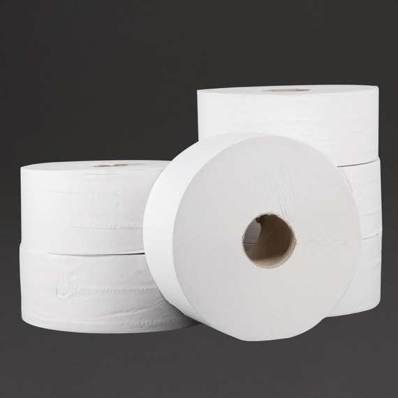 Toilettenpapier Jumbo von Jantex 2 lagig 6 Stück