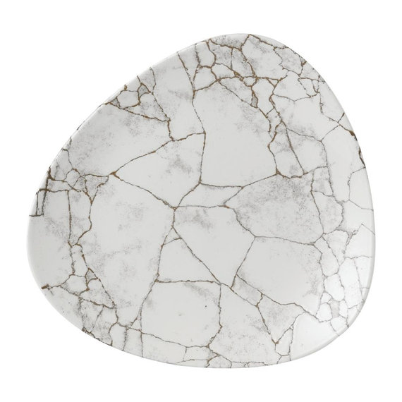Churchill Studio Prints Kintsugi Achatgraue Lotusteller, 254 mm, (12 Stück)