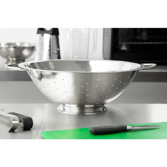 Vogue Gemüseseiher Edelstahl 35,5cm