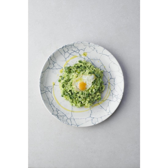 Churchill Studio Prints Kintsugi Pearl Evolve Coupe-Teller, Grau, 260 mm, (12 Stück)