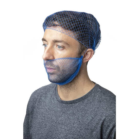 Lion Haircare Bartnetz hellblau (50 Stück)