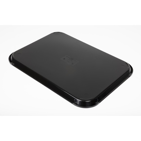 Cambro Polypropylen-Schnellimbisstablett Schwarz 410mm