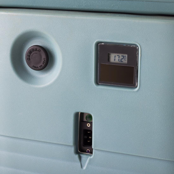 Cambro Beheizter isolierter Lebensmittelbehälter graublau
